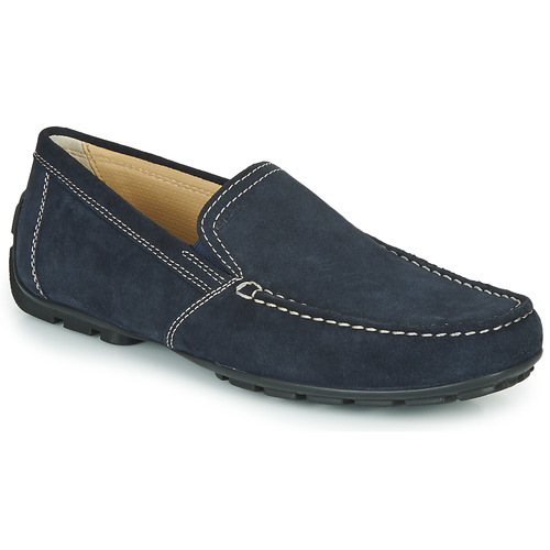 Schuhe Herren Slipper Geox MONET Blau