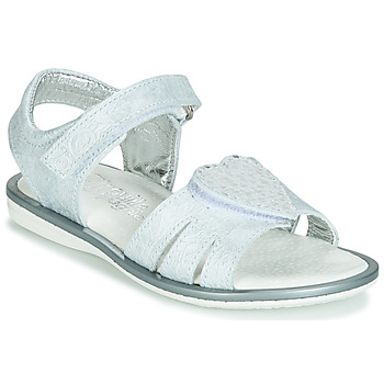 Scarpe Bambina Sandali Citrouille et Compagnie JAFILOUTE Grigio