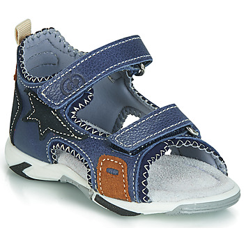 Schuhe Jungen Sandalen / Sandaletten Citrouille et Compagnie JATILEME Blau / Hell