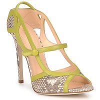 Chaussures Femme Sandales et Nu-pieds Roberto Cavalli RPS678 Python / Vert