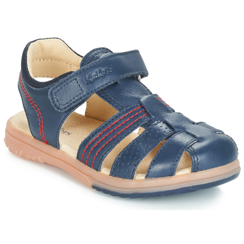 Scarpe Bambino Sandali Kickers PLATINIUM Marine