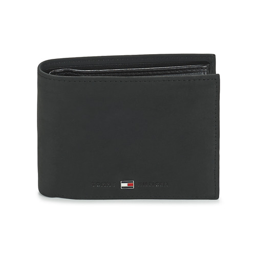 Taschen Herren Portemonnaie Tommy Hilfiger JOHNSON CC AND COIN POCKET Schwarz