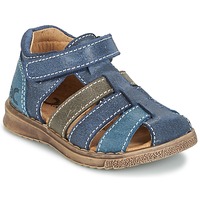 Schuhe Jungen Sandalen / Sandaletten Citrouille et Compagnie FRINOUI Marineblau / Grau