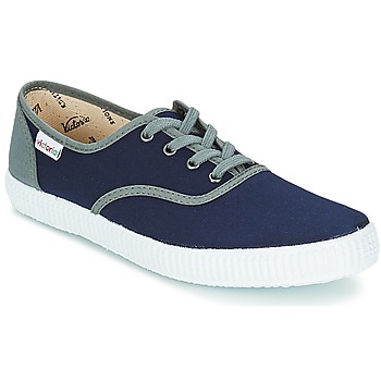 Chaussures Baskets basses Victoria INGLESA LONA BICOLOR Marine