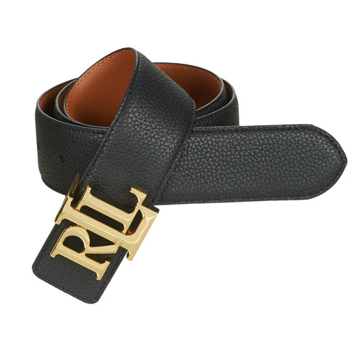 Accessori Donna Cinture Lauren Ralph Lauren REV LRL Nero / Cognac