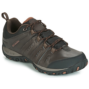 Schuhe Herren Wanderschuhe Columbia WOODBURN II WATERPROOF Braun,