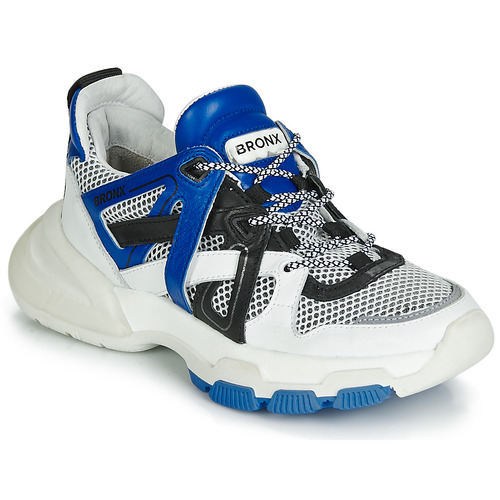 Scarpe Donna Sneakers basse Bronx SEVENTY STREET Bianco / Nero / Blu