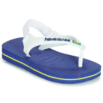 Scarpe Unisex bambino Infradito Havaianas BABY BRASIL LOGO Marine