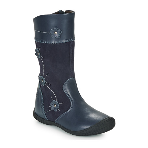 Chaussures Fille Bottes ville Citrouille et Compagnie AMATIS marine