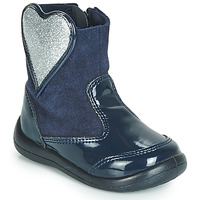 Schuhe Mädchen Boots Gioseppo BUCKLAND Marineblau / Silbrig