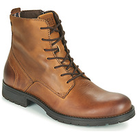 Chaussures Homme Boots Jack & Jones JFW ORCA LEATHER Cognac