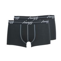 Unterwäsche Herren Boxer Sloggi  MEN START X 2 Schwarz