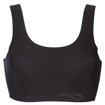 Unterwäsche Damen Sport-BH Sloggi  ZERO FEEL Schwarz