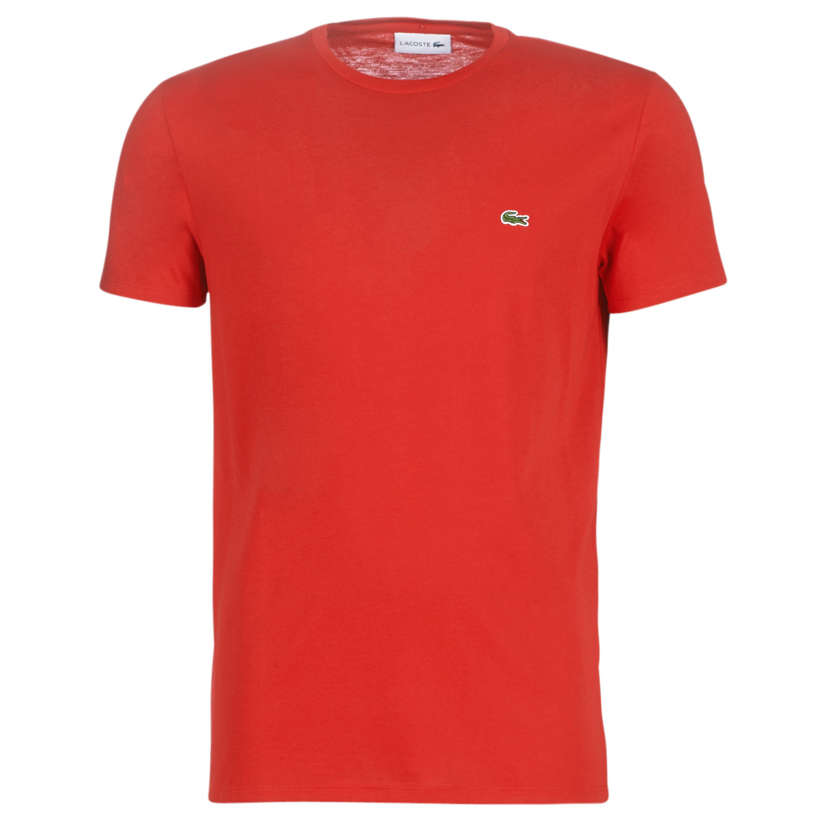 Abbigliamento Uomo T-shirt maniche corte Lacoste TH6709 Rosso