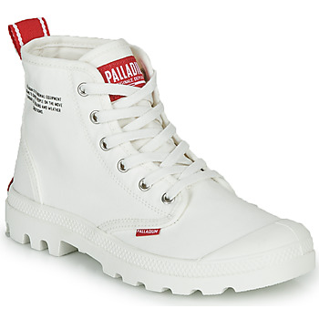 Chaussures Baskets montantes Palladium PAMPA HI DU C Blanc