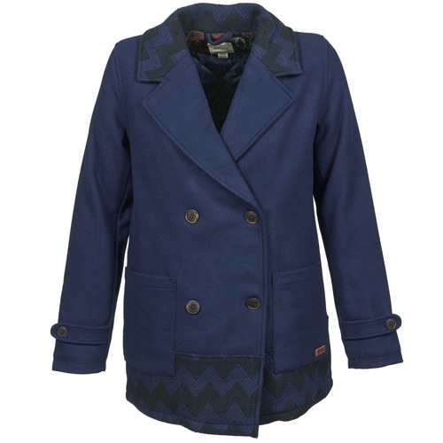 Abbigliamento Donna Cappotti Roxy MOONLIGHT JACKET Marine / Nero