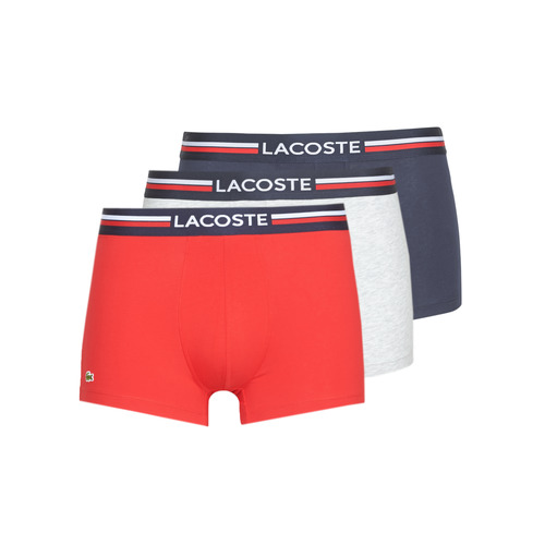 Sous-vêtements Homme Boxers Lacoste 5H3386-W34 Marine / Chine / Rouge