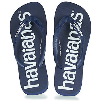 Schuhe Zehensandalen Havaianas TOP LOGOMANIA Marineblau