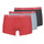 Unterwäsche Herren Boxer Athena BASIC COLOR Bordeaux / Grau