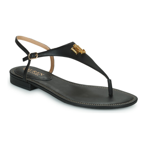 Chaussures Femme Sandales et Nu-pieds Lauren Ralph Lauren ELLINGTON SANDALS CASUAL Noir