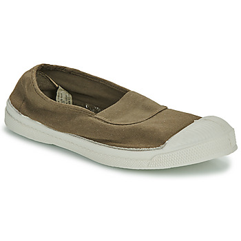 Chaussures Femme Slip ons Bensimon TENNIS ELASTIQUE Kaki