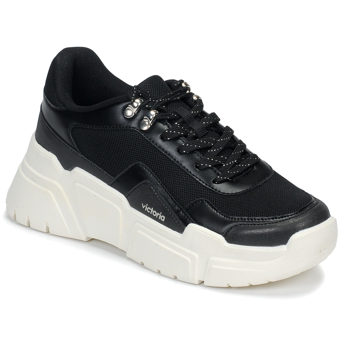 Chaussures Femme Baskets basses Victoria TOTEM Noir