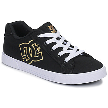 Chaussures Femme Baskets basses DC Shoes CHELSEA TX Noir / doré