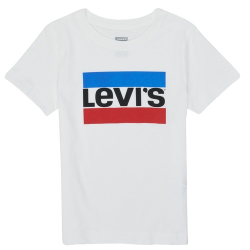 Kleidung Kinder T-Shirts Levi's SPORTSWEAR LOGO TEE Weiß