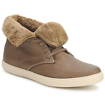 Schuhe Sneaker High Victoria SAFARI ALTA PIEL TINTADA PELO Maulwurf