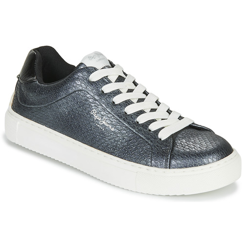 Schuhe Damen Sneaker Low Pepe jeans ADAM SNAKE Grau