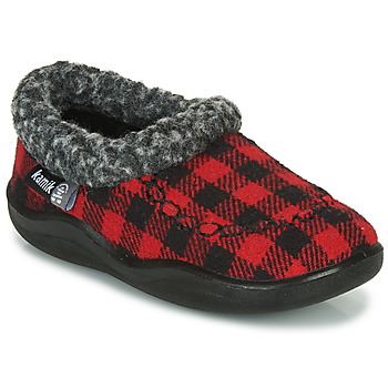 Schuhe Kinder Hausschuhe KAMIK COZYCABIN 2 Rot