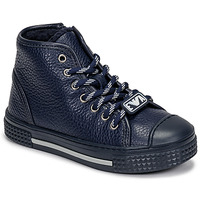 Schuhe Kinder Sneaker High Emporio Armani XYZ004-XOI25 Marineblau