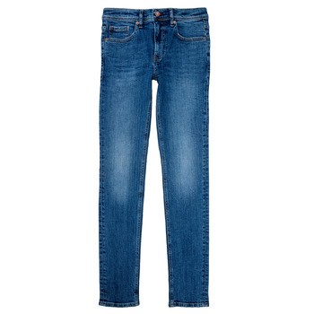 Kleidung Jungen Röhrenjeans Teddy Smith FLASH Blau