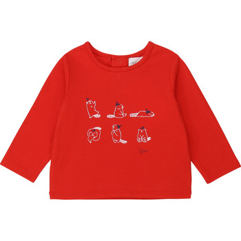 Kleidung Mädchen Langarmshirts Carrément Beau Y95252 Rot