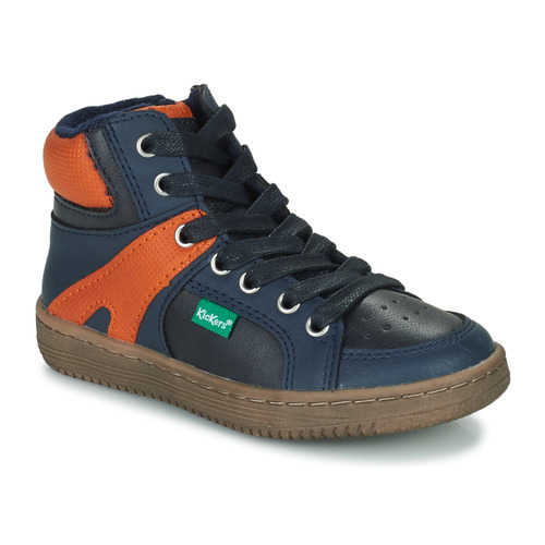 Chaussures Garçon Baskets montantes Kickers LOWELL 