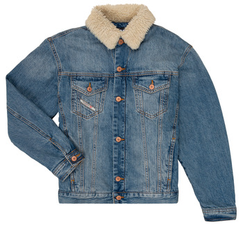 Kleidung Jungen Jeansjacken Diesel JRESKY Blau