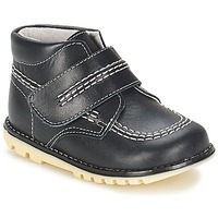 Schuhe Jungen Boots Citrouille et Compagnie MELIN Marineblau