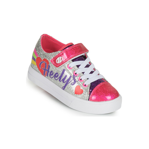 Schuhe Mädchen Rollschuhe Heelys SNAZZY X2 Silbrig / Bunt