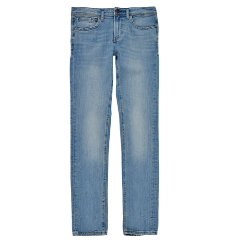 Kleidung Jungen Röhrenjeans Teddy Smith FLASH Blau