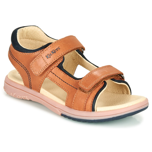 Schuhe Jungen Sandalen / Sandaletten Kickers PLATINO Kamel