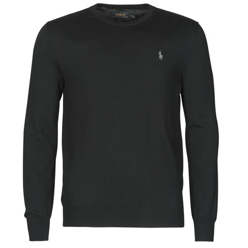 Kleidung Herren Pullover Polo Ralph Lauren PULL COL ROND AJUSTE EN COTON PIMA LOGO PONY PLAYER    