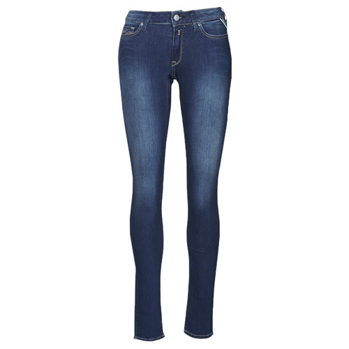 Kleidung Damen Röhrenjeans Replay NEW LUZ Blau