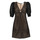 Abbigliamento Donna Abiti corti MICHAEL Michael Kors GEO EYELET MINI DRESS 