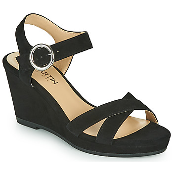 Schuhe Damen Sandalen / Sandaletten JB Martin QUERIDA MTO NOIR DCV/GOMME