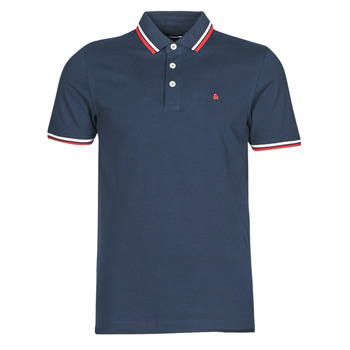 Kleidung Herren Polohemden Jack & Jones JJEPAULOS Marineblau