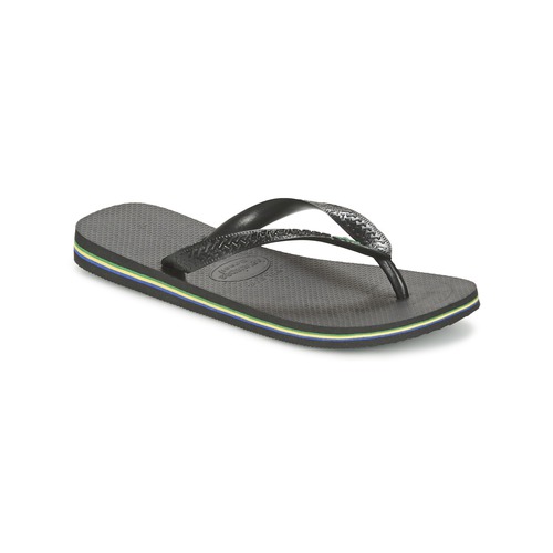 Schuhe Zehensandalen Havaianas BRASIL Schwarz