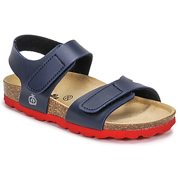 Schuhe Jungen Sandalen / Sandaletten Citrouille et Compagnie BELLI JOE Marineblau / Rot