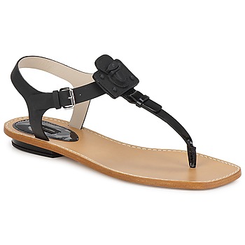 Schuhe Damen Sandalen / Sandaletten Marc Jacobs CHIC CALF Schwarz