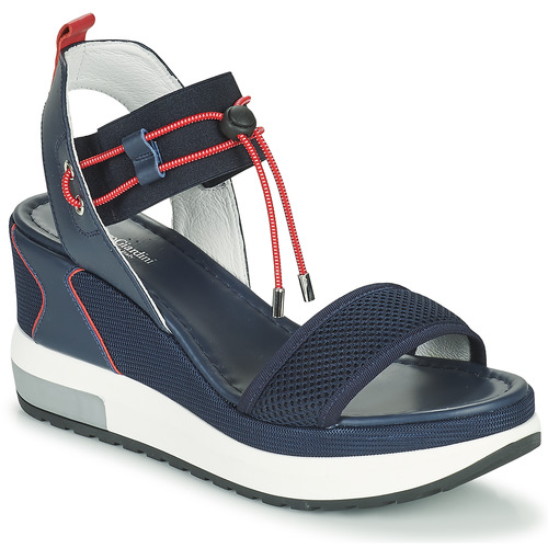 Schuhe Damen Sandalen / Sandaletten NeroGiardini CAMINO Marineblau / Rot