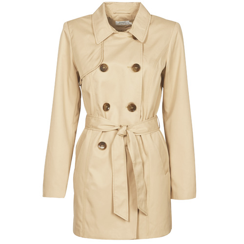 Kleidung Damen Trenchcoats Only ONLVALERIE Beige